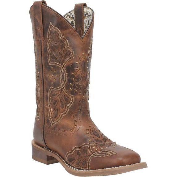 Laredo Women's Dionne Western Boot Broad Square Toe - 5972 6 1/2 M US