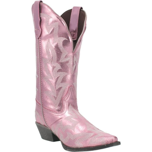 Laredo Women's Dream Girl Western Boot Snip Toe Pink 6 1/2 M  US