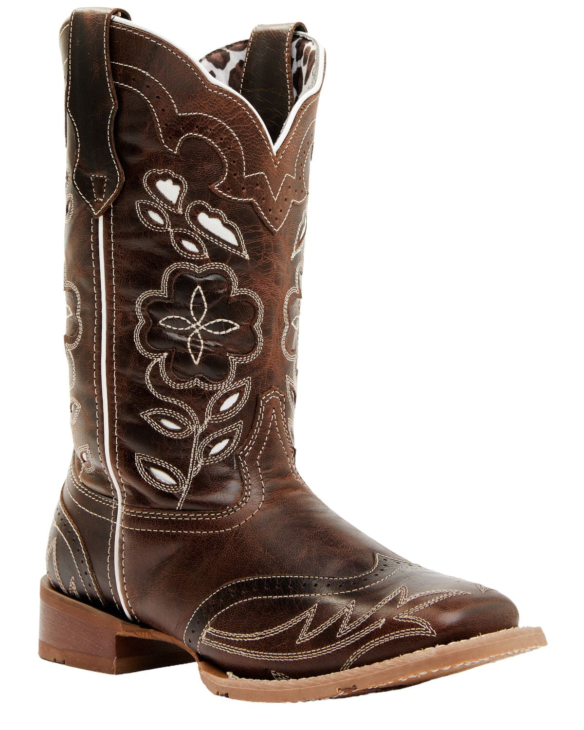 Laredo Women s Underlay Performance Western Boot Broad Square Toe 5965 7 1 2 M US Walmart