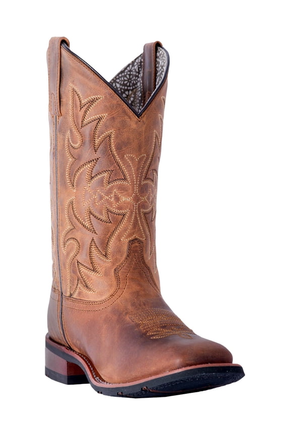 Women's Women'S Anita Western Performance Boot Broad Square Toe Tan 9 M  US