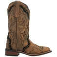 thumbnail image 1 of Laredo Women's Bouquet Western Performance Boot Broad Square Toe Brown 7 M  US, 1 of 5