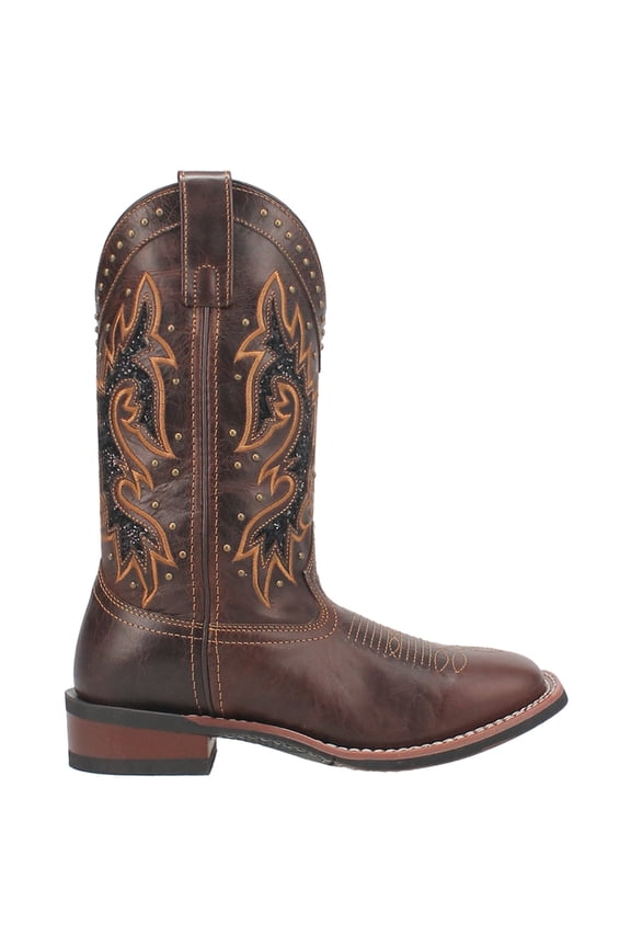Women's Lockhart Studded Performance Western Boot Broad Square Toe - 5944 8 1/2 M US