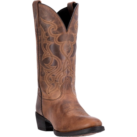Laredo Women's Women'S Maddie Western Boot Round Toe Tan 7 1/2 W US