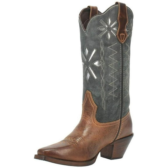 Laredo Women's Passion Flower Western Boot Snip Toe - 52320 9 M  US