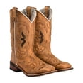 thumbnail image 1 of Laredo Women's Women'S Spellbound Western Performance Boot Broad Square Toe Tan 11 M  US, 1 of 9
