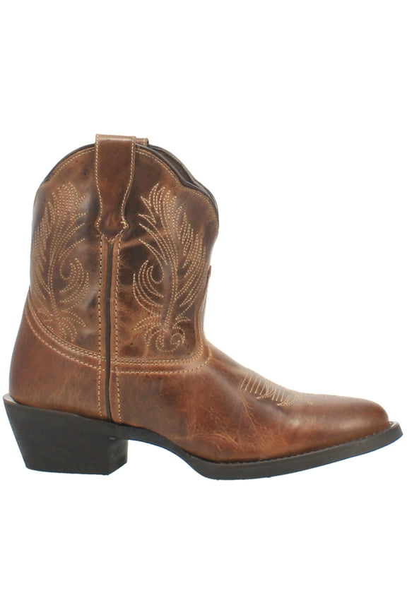 Women's Shortie Western Booties Round Toe - 51044 6 1/2 M  US