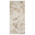 thumbnail image 1 of Larena Brown Abstract Polyester Area Rugs for Living Room Jacquard Textured Modern Rugs Soft Geometric Rug for Bedroom Washable Rug Non-Slip Bohemian Carpet Perfect for Dining Room Office Beige, 1 of 5
