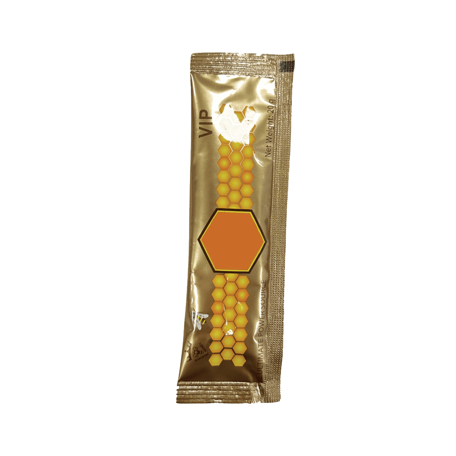 Large 1 Sachet of Natural Honey Pack Enriched with Natural
