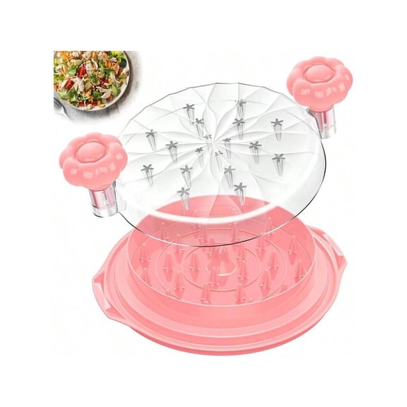 Large 10" Chicken Shredder Twist,Pro Meat Shredder with Brush & Anti-Slip Strip - Kitchen Gadget Black - Perfect Gift For2026