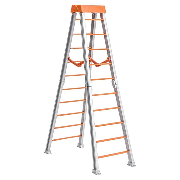 10 Inch Breakable Orange Ladder for WWE & AEW Wrestling Action Figures