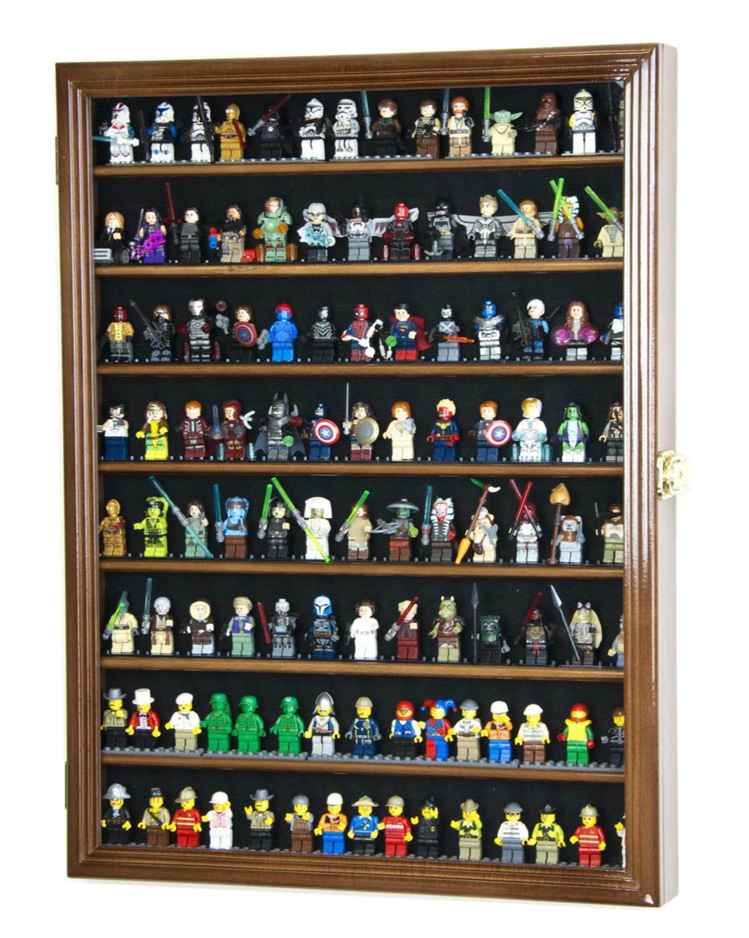 Lego minifigure display case walmart sale