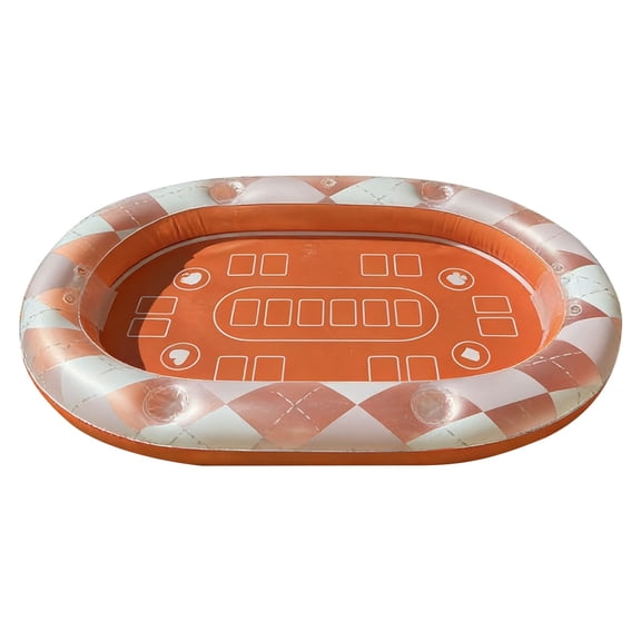 Large 134x96Cm Swim Up Card Table Designed For Waterproof Games And Group Gatherings