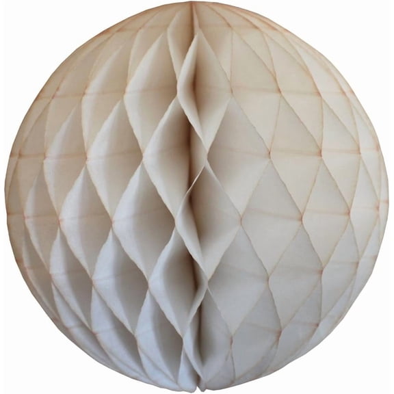 Large 14 Inch Tissue Paper Party Decoration (Vintage - French Vanilla)