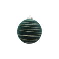 thumbnail image 1 of Large 15cm Flocked Christmas Ball Ornaments with Diamond Pattern and Thread, Christmas Tree and Party Decorations, 1 of 9