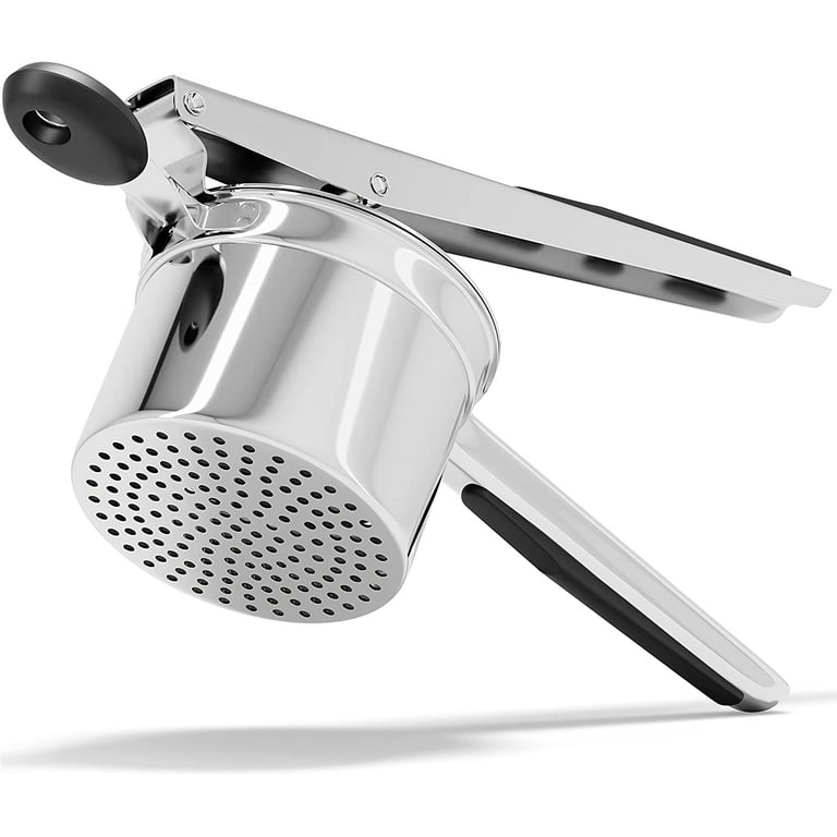 Large 15oz Potato Ricer Heavy Duty Stainless Steel Potato Masher and Ricer Kitchen Tool Press and Mash for Perfect Mashed Potatoes