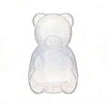 thumbnail image 1 of Large 16 Inch Clear Plastic Bear Container Jar for Candy Storage, Adorable Gummy Bear Shaped Gift Box for Party Decor, 1 of 5