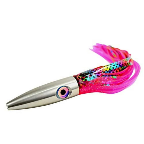 Large 16" Wahoo Lure High Speed 17 oz Head Plomero