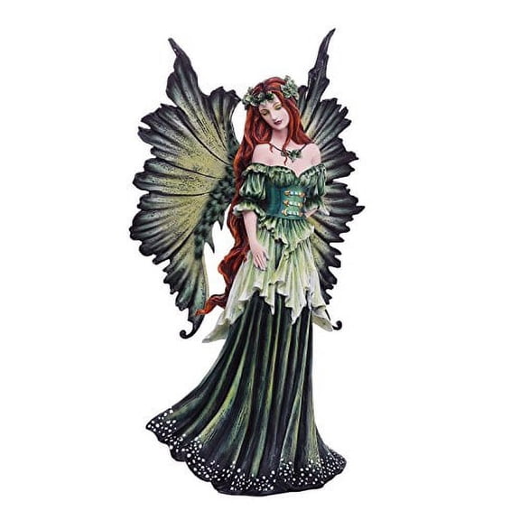 Large 18" Tall Fantasy Lady of the Forest Fairy Decorative Statue by Artist Amy Brown