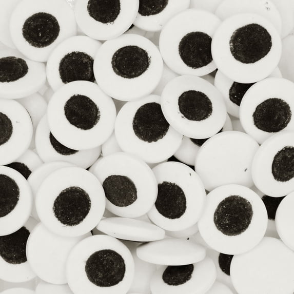 Krazy Sprinkles - Edible Candy Eyeball Shapes - Bold Cake Decoration, 1/2 Cup