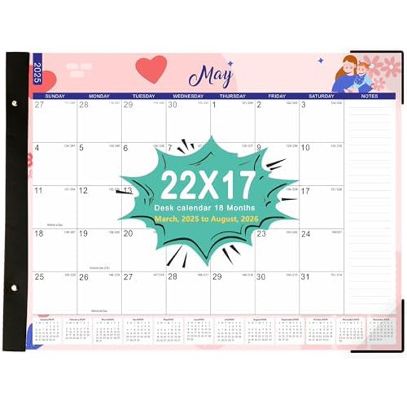 Desk Calendar Cover Plastic
