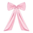 thumbnail image 1 of Large 23.6 Inch Decorative Bow | Party Wedding Baby Shower Christmas Tree Decoration | 6 Colors Available | Cloth Material | 60x27cm Size, 1 of 6