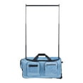 thumbnail image 1 of Large 29 Inch Dance Weekender Bag with Garment Rack - Rolling Duffle with Wheels, Perfect for Travel, Blue, 1 of 11