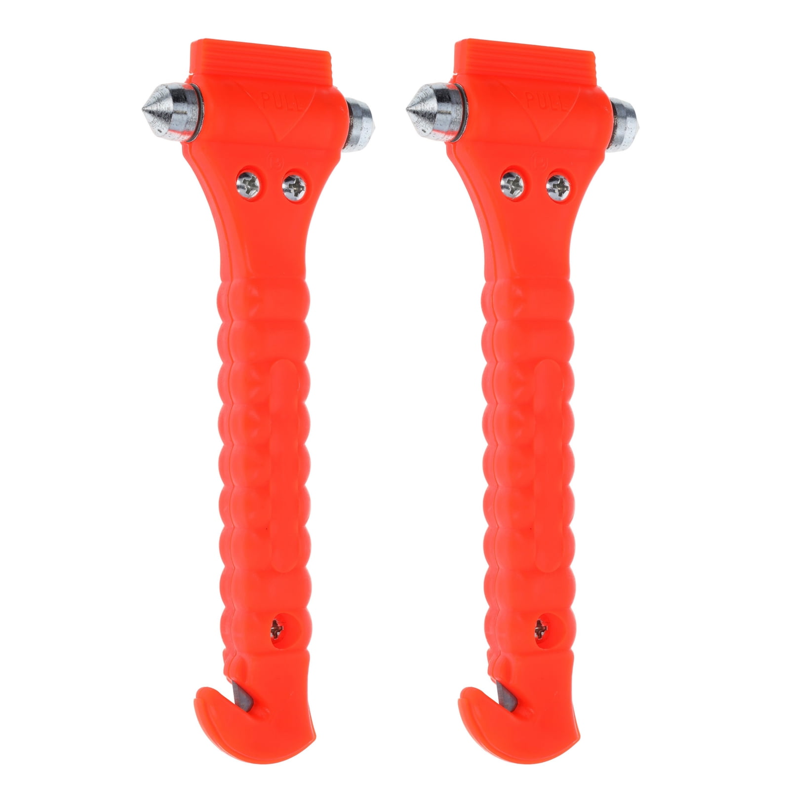 Large 2pk Car Emergency Hammer Window Punch and Seat Belt Cutter