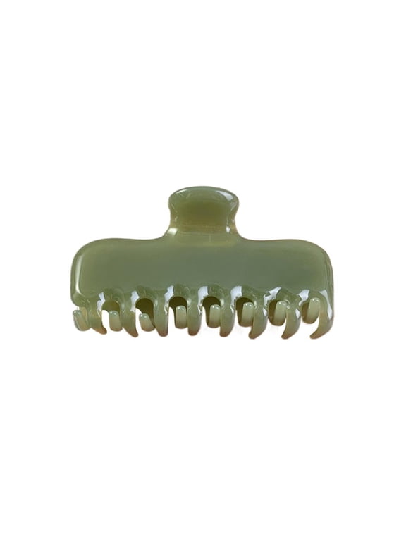 Large 3.8 Hair Claw Clips for Women, Acetate Hairs Clip, Square Rectangle Clip for Thin Thick Hair,Strong Hold Jaw Clips,Hairs Accessories for Women Girls