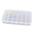 thumbnail image 1 of Large 30-Capacity Stackable Egg Container for Refrigerator, Clear Fridge Egg Storage Holder Organizer Tray with Cover, Stackable Pantry Storage Solution 1pc, 1 of 9