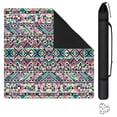 thumbnail image 1 of Large 31.5 Inch Boho Mahjong Mat, Anti-Slip Rubber Table Pad with Noise Reduction for Tiles, Multi-Use Mat for Card Games Board Games and Game Room Decor, 1 of 6