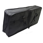 Large, 34 Portable Keyboard Gig Bag - Padded Storage and Travel Case