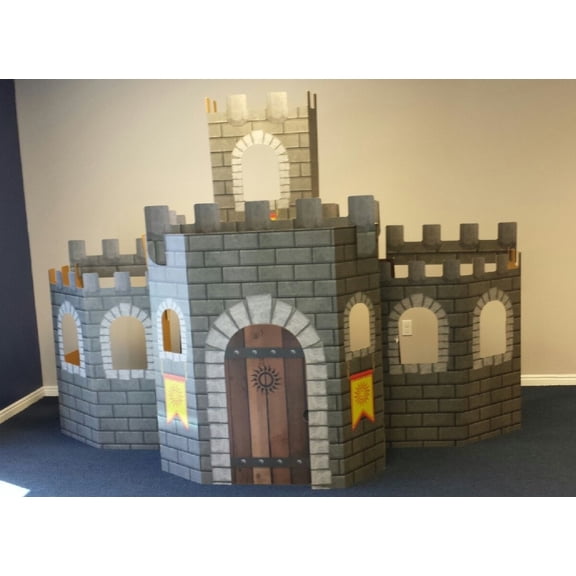 Large 3D Castle Standup-Size:115" W x 55" D x 80" H