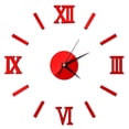 thumbnail image 1 of Large 3D Frameless Wall Clock Stickers,DIY Roman Numerals Clock Movable Wall Clock Decoration,Mirror Surface Acrylic Wall Clock for Living Room Bedroom Office Decoration, 1 of 6