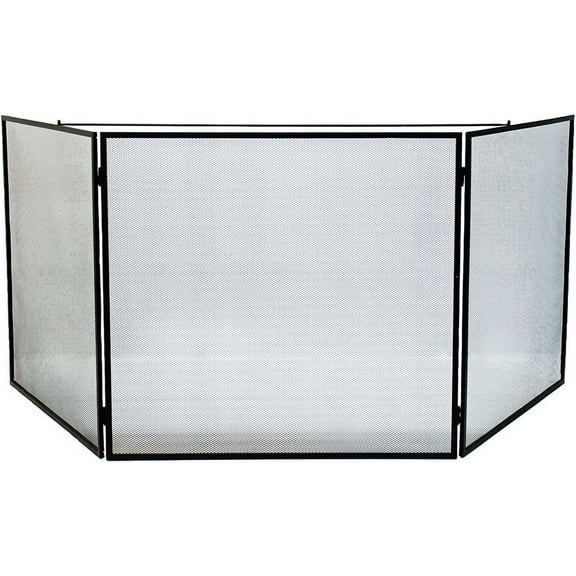 Large 3F Screen Child Guard Stove, Black