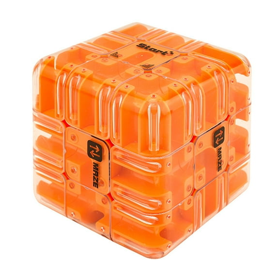 Large 3d Labyrinth Cube Puzzle, 3d Rolling Ball Maze Cube with Color-Match Ball, Education Sensory Toys, Engaging Brain Teaser Toy, Educational Focus Game Gift for Adults Teens(1PC)