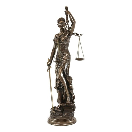 Large 4 Feet Greek Goddess Lady Of Justice Blindfolded La Justica Themis Statue