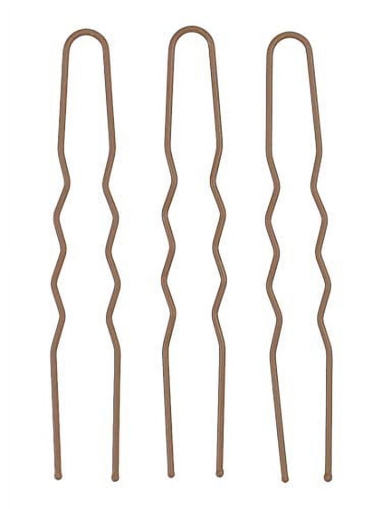 Large 4 Inch U Shaped Sturdy Color Match Hair Pins for Thick Hair Buns