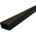thumbnail image 1 of Large 5 Foot Latching Surface Cable Raceway - Channel Size: 1.3"W x 0.75"H - 5 Sticks - Black, 1 of 1