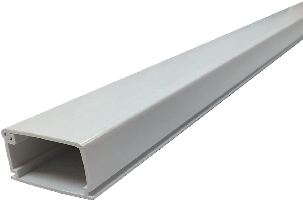 Large 5 Foot Latching Surface Cable Raceway - Channel Size: 1.3