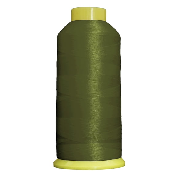 Large 5000m Cones Polyester Machine Embroidery Thread | Huge 5000M (5500 Yard) Cones 40wt | For Brother Janome Bernina Embroidery & Sewing Machines | No. 180 - Sage Green - 160 Colors Available