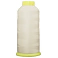 thumbnail image 1 of Large 5000m Cones Polyester Machine Embroidery Thread | Huge 5000M (5500 Yd) Cones 40wt | For Brother Janome Bernina Embroidery & Sewing Machines | No. 103 - Antique White - 160 Colors Available, 1 of 7