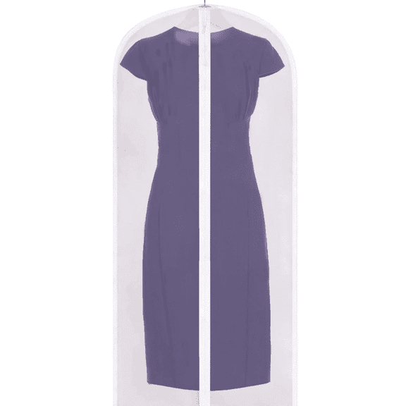 Large 53 x 23 inches, Dress Bag for Gowns, Suits, Jackets, Dresses, Hanging Clothing Storage Bag, Water Repellent, Dust Proof,