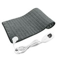 thumbnail image 1 of Large 60x30cm Electric Heating Pad With Fast Heat Settings, Winter Warming Blanket Mat With Overheat Protection And Soft Plush Cover For Home And Office Use, 1 of 5