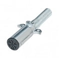 thumbnail image 1 of Large 7 Way Round Split Pin Plug / Fits Large Truck Semi Trailer Light Wiring, 1 of 2