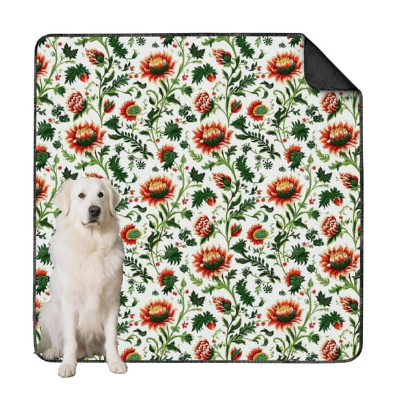 Large 72x72 Inch Washable Dog Pee Pads, Reusable Puppy Training Mats with Locking Layers, Odor Control & Leak Proof for Indoor Pet Relief Areas