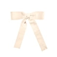 thumbnail image 1 of Large 8.5 Inch Stiff Velvet Hair Bow with Tails, 1 of 5