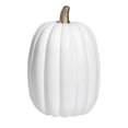 thumbnail image 1 of Large 8.66 Inch Artificial Foam Pumpkins Fall Decorations for Thanksgiving Halloween Seasonal Holiday Decor Paintable DIY Craft Projects Centerpiece Table Display, 1 of 8