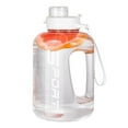 thumbnail image 1 of Large 85 OZ/ 2.5 L Water Bottle with Straw, Gym Water Bottle, Portable Handle, BPA Free, Eco-Friendly, Perfect for Sports and Fitness, Outdoor Sports, 1 of 7