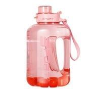 Large 85 OZ/ 2.5 L Water Bottle with Straw, Gym Water Bottle, Portable Handle, BPA Free, Eco-Friendly, Perfect for Sports and Fitness, Outdoor Sports