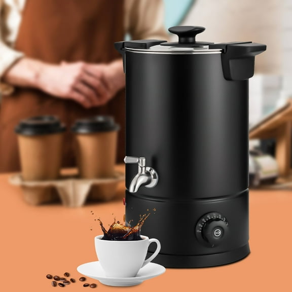 Large 8L/270Oz Coffee Urn and Hot Beverage Dispenser, Percolate Coffee Pot Maker
